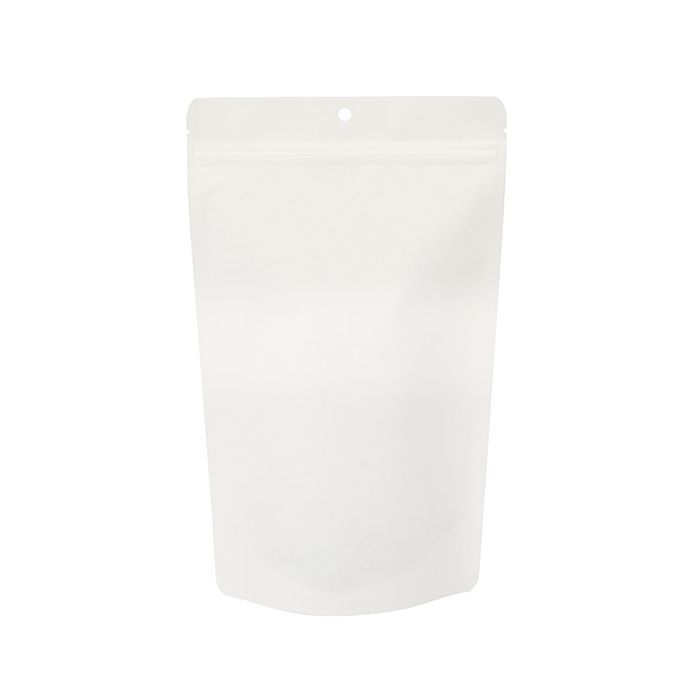 Stand Up Pouches White Kraft Eco-fiendly 17,2x8,9x28,6 cm
