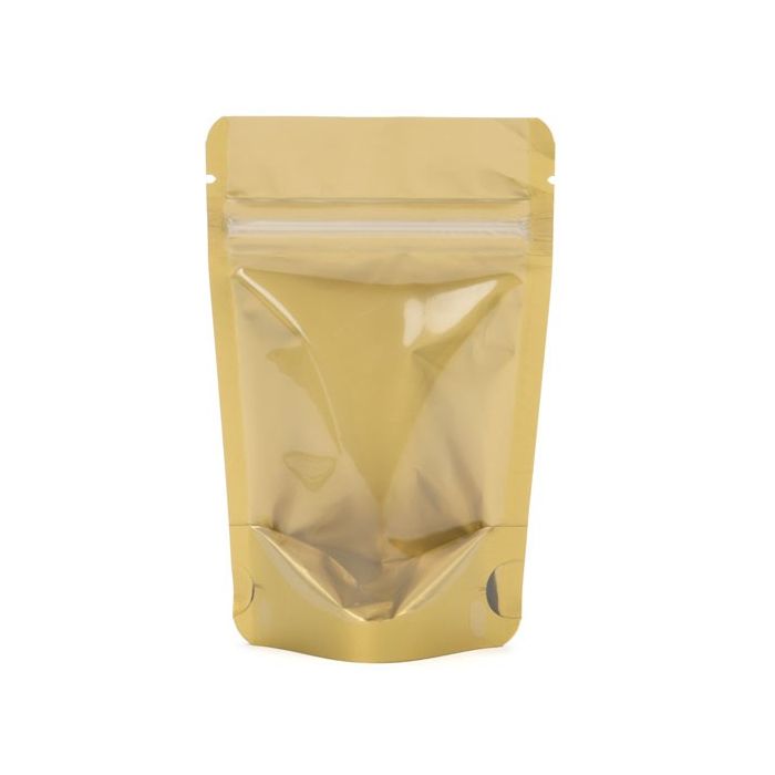 Stand Up Pouches Transparent/Gold 15x9x23.2cm | 312 grams