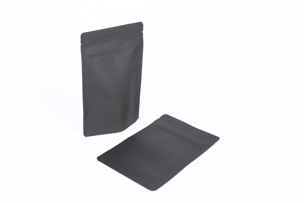Stand Up Pouches Black Kraft 13x8x20,5cm | 113 gram