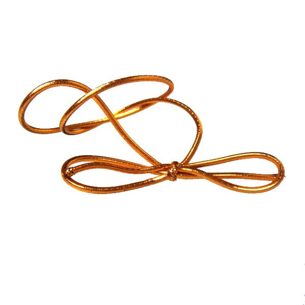 Metallic Copper Stretch Loop 25,5 cm (50 Pieces) [10MC]