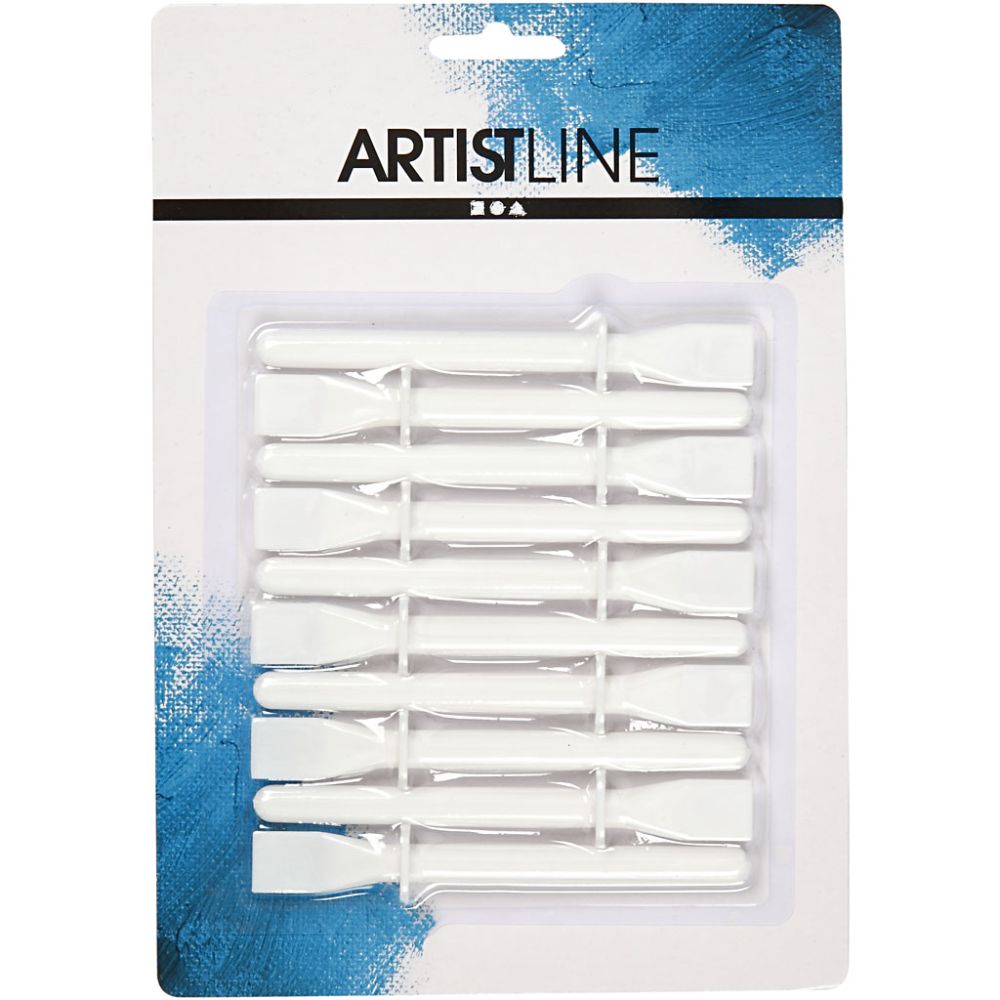 Glue Spreaders, L: 11,5 cm, W: 15 mm, white, 10 pc/ 1 pack [HOB-10311]
