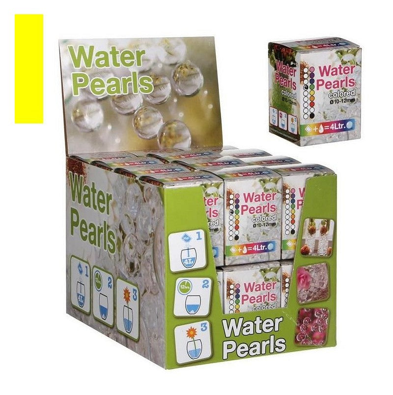 Water pearls Yellow 10-12 mm (1 box) [IFS-10333]