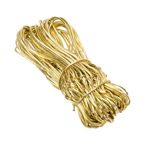 Decorative Loops Metallic Gold 25.5cm (50 pieces) [10MG]