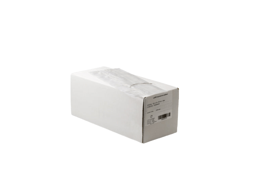 Poly bags 10/4x27cm 20mu