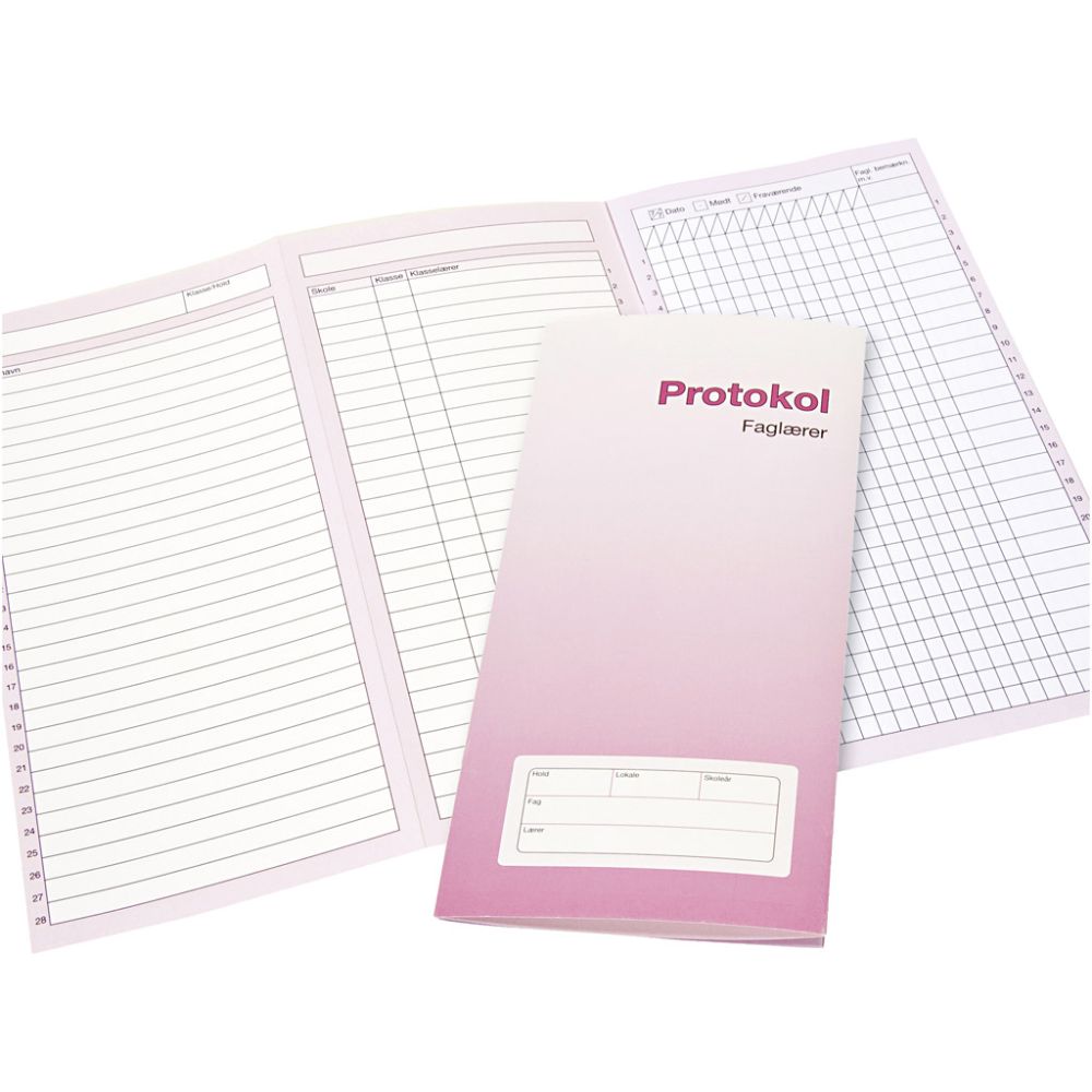 Morning meeting book, individual subject teacher, with 28 names, 1 pc [HOB-110925]