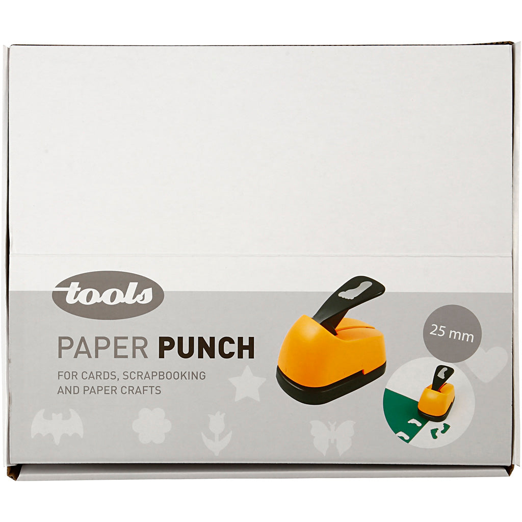 Paper Punches, everyday motives, size 25 mm, 12 pc/ 1 pack [HOB-11448]
