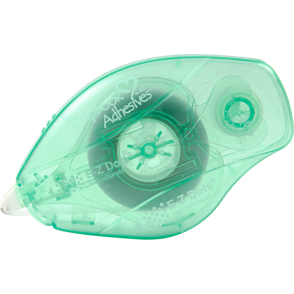 E-Z Runner®, dots, non-permanent glue, W: 8 mm, 15 m/ 1 roll