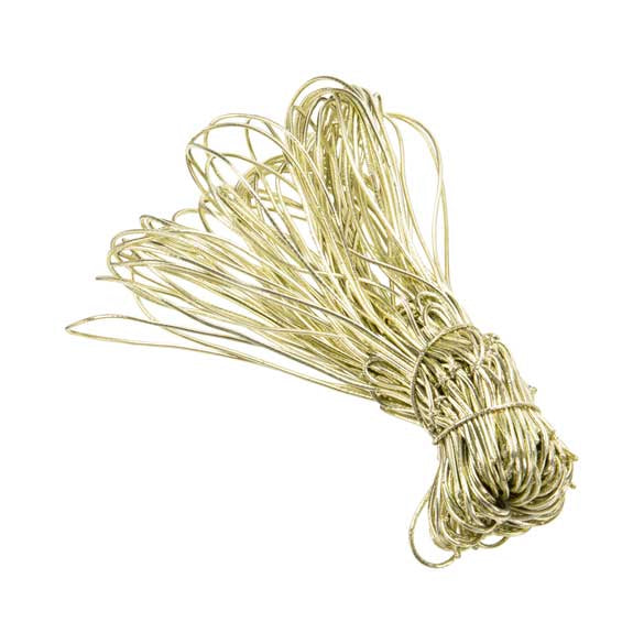 Decorative Loops Metallic Gold 35.5cm (50 pieces) [14MG]