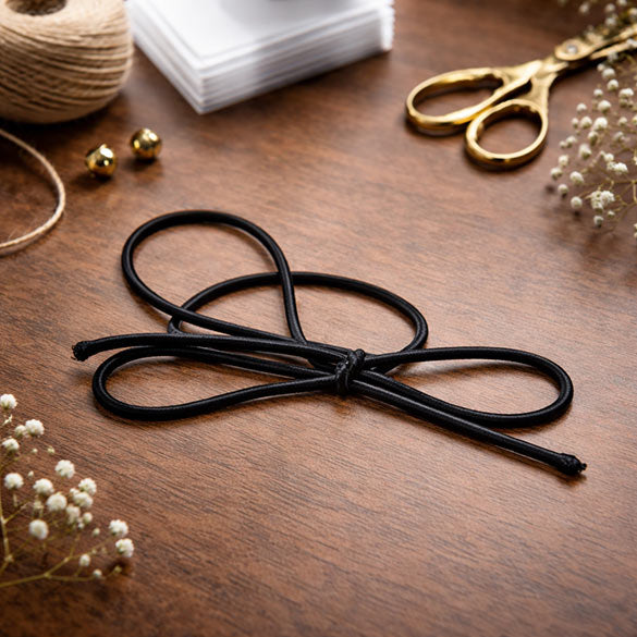 Decorative Loops Black 35.5cm (50 pieces) [14SB]