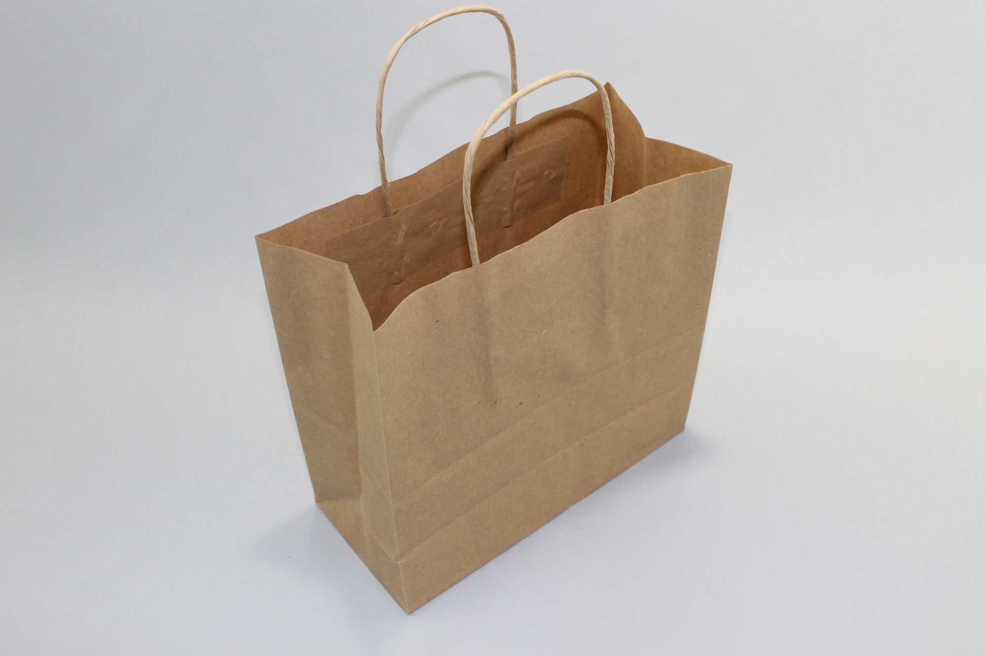 Paper Carrier Bags Brown 45x17x48cm Kraft 100 grams with twisted handles (50 pieces) [PAMB4548]