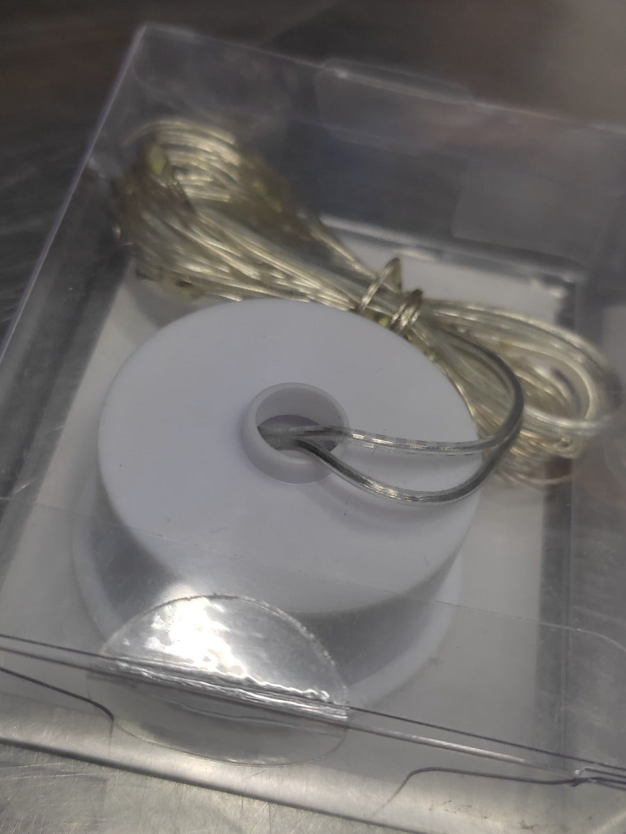 Copper LED light 20 LED Clear White on 2xCR2032 (1 pc) [IFS-30141]