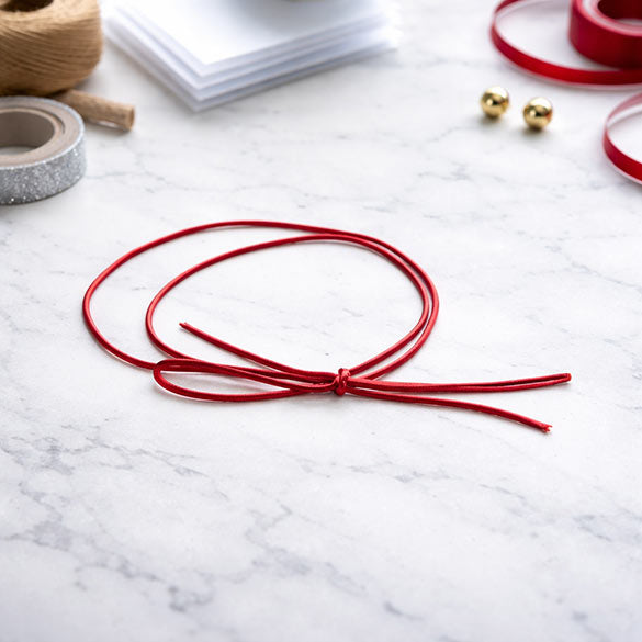Decorative Loops Metallic Red 40.5cm (50 pieces) [16MR]