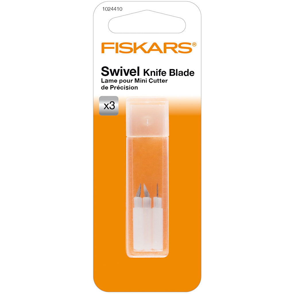 Fiskars Refill Blades, L: 5 mm, W: 3 mm, 3 pc/ 1 pack [HOB-1024410]