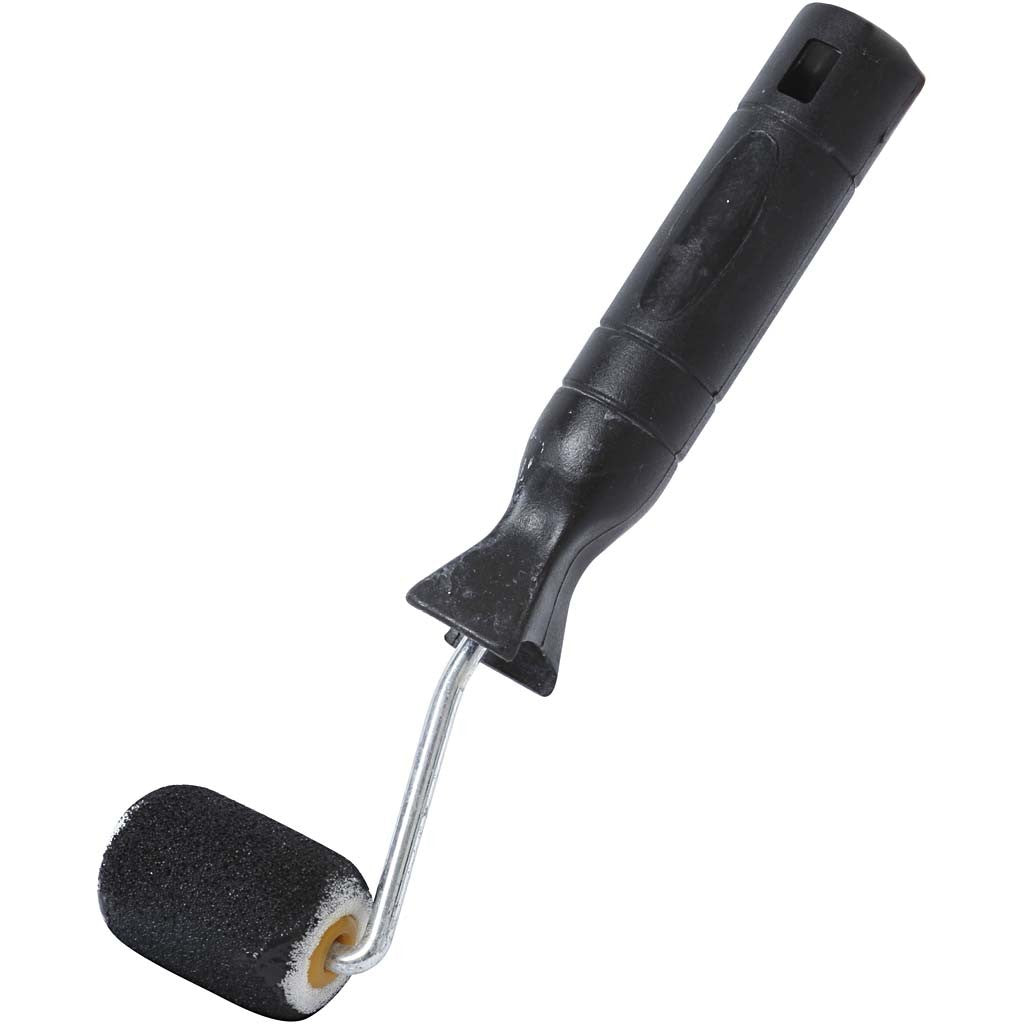 Paint Rollers with handle, W: 6 cm, 1 set [HOB-10474]