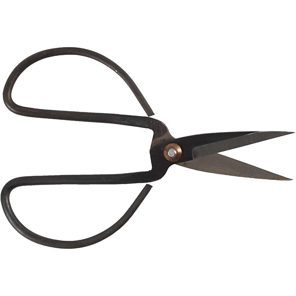 Old-Fashioned Scissors, L: 15 cm, W: 8 cm, 1 pc [HOB-11150]