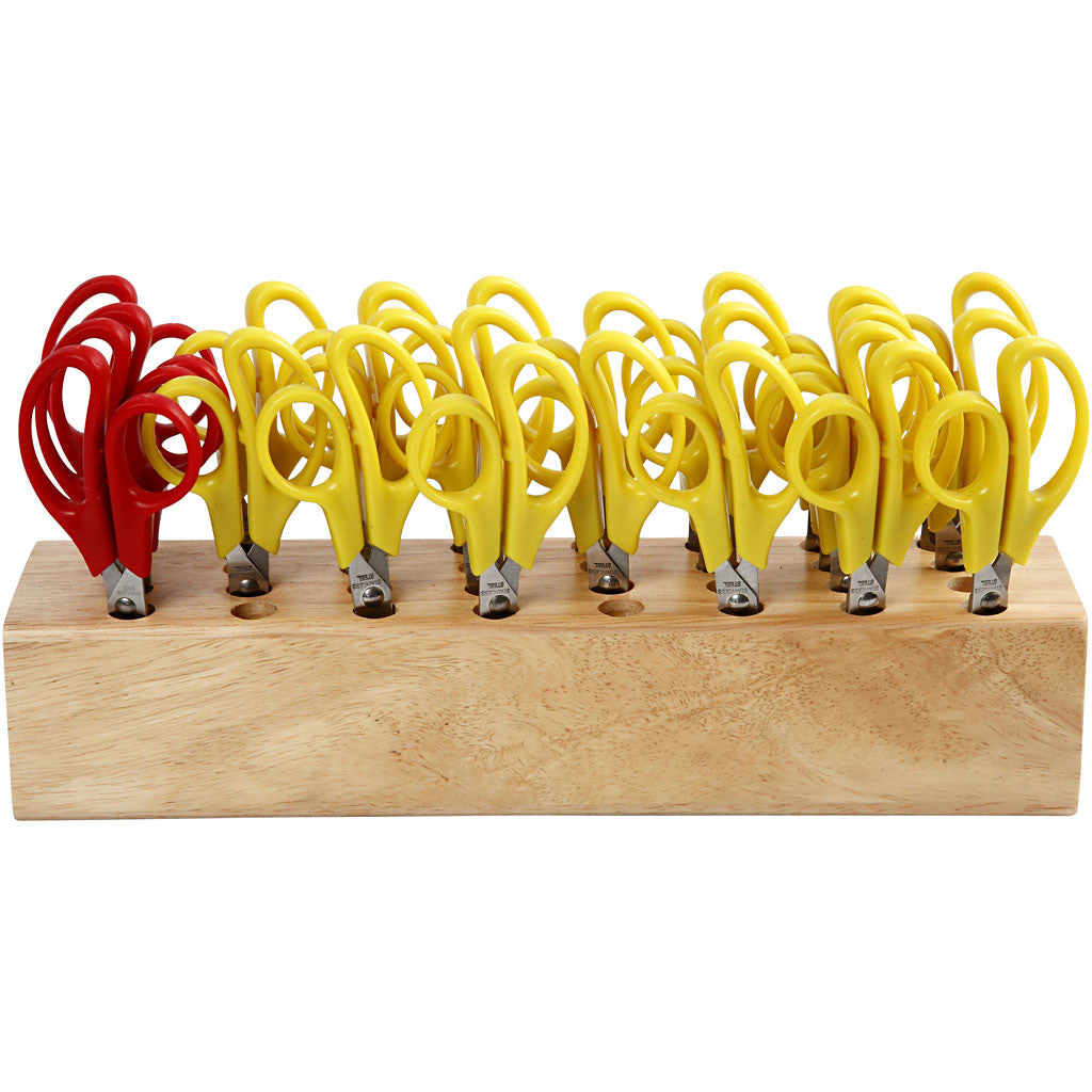 Kids Scissors, L: 12,5 cm, round, 1 set [HOB-11227]