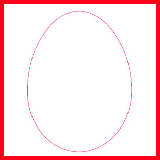 Craft Punch Set, egg, size 25+50+76 mm, 3 pc/ 1 pack [HOB-112782]