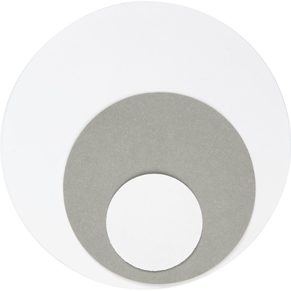 Craft Punch Set, circle, size 25+49+75 mm, 3 pc/ 1 pack [HOB-11289]