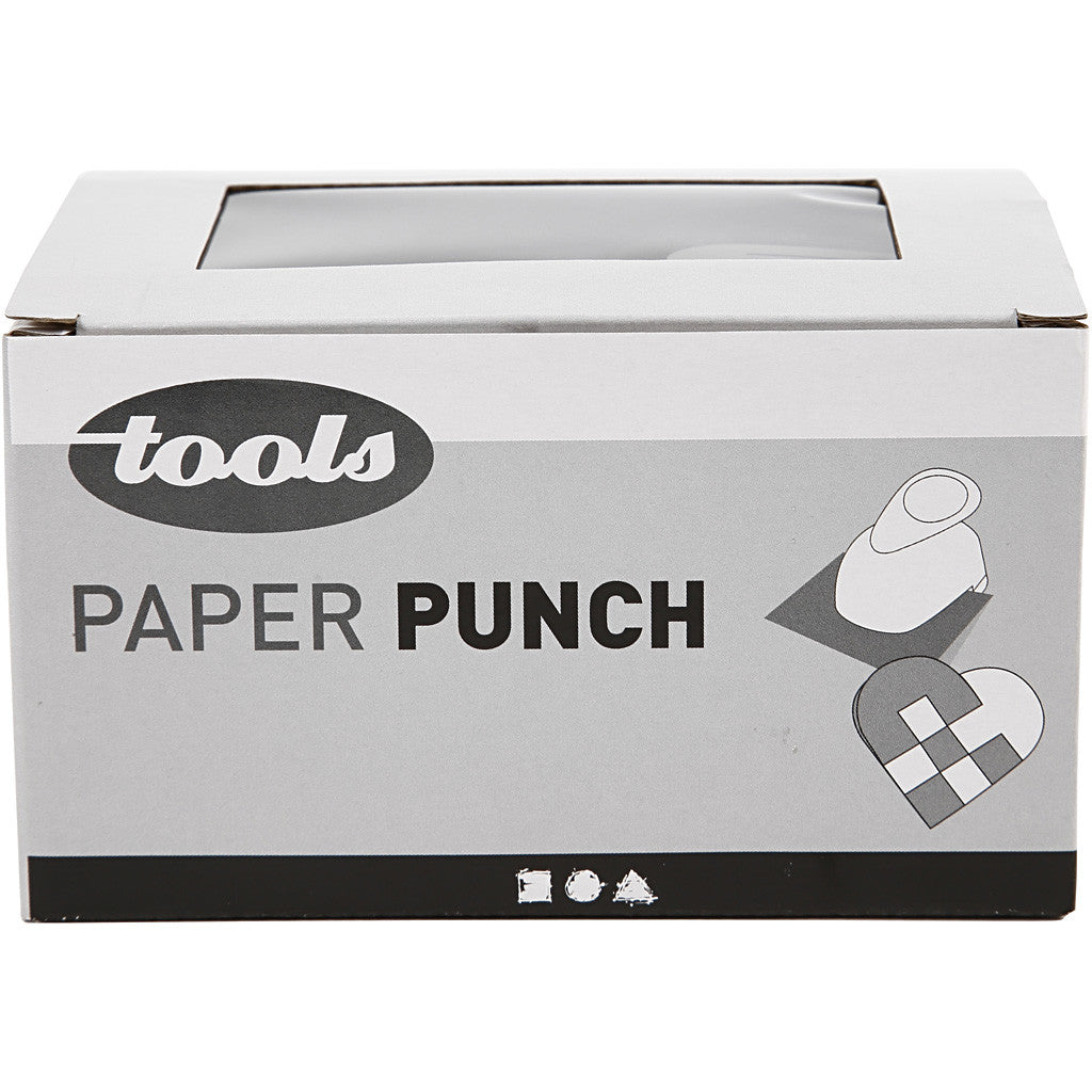 Paper Punches, braided heart, size 46x67 mm, 1 pc [HOB-11303]