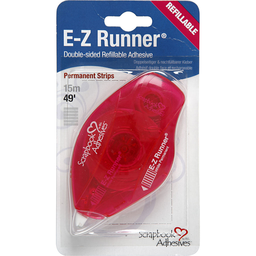 E-Z Runner®, strips, permanent glue, W: 8 mm, 15 m/ 1 roll [HOB-11541]