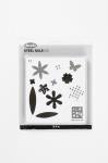 Steel Ruled Die, flowers, size 14x15,25 cm, thickness 15 mm, 1 pc [HOB-117496]