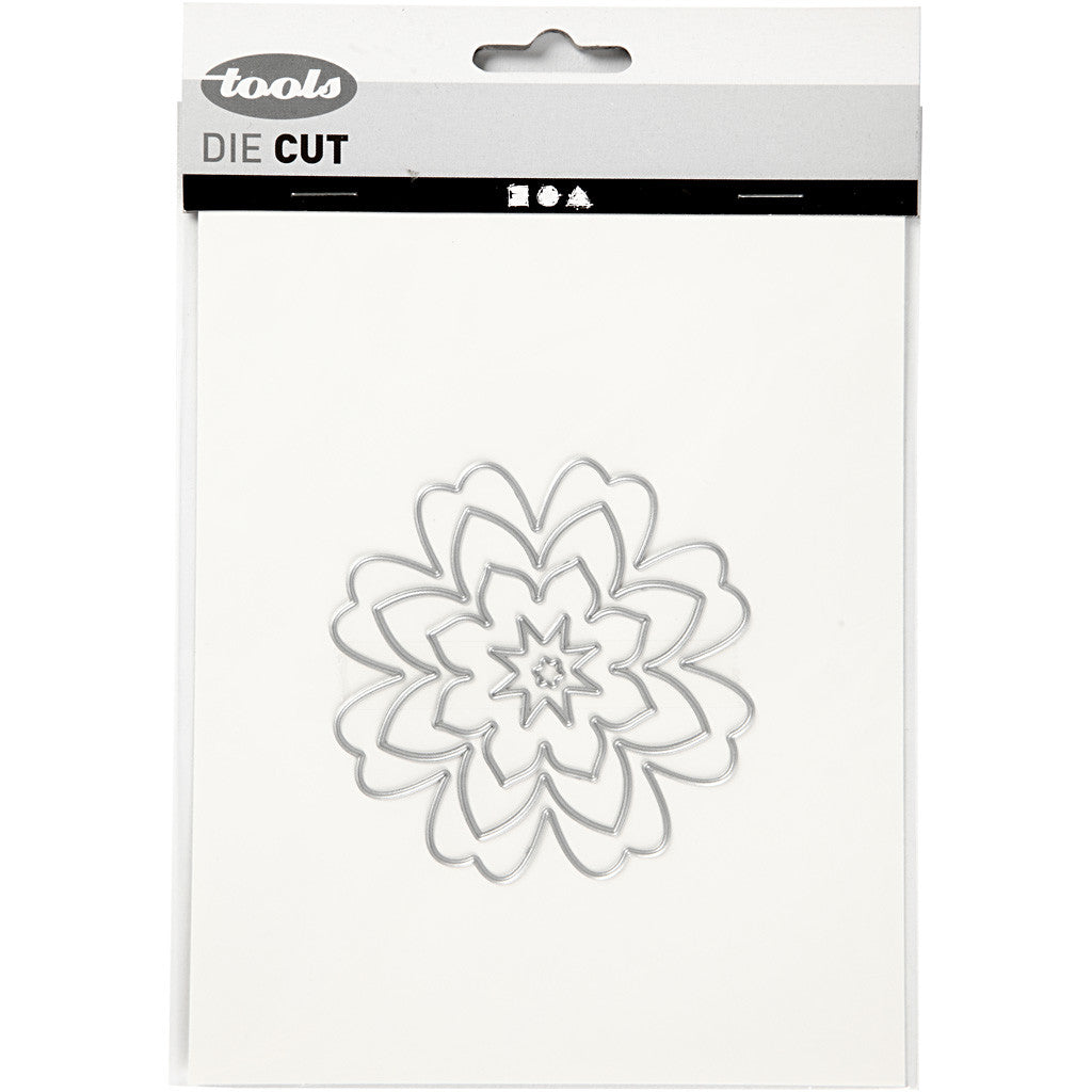 Die Cut, flower, dia. 0,5-8 cm, 1 pc [HOB-11781]