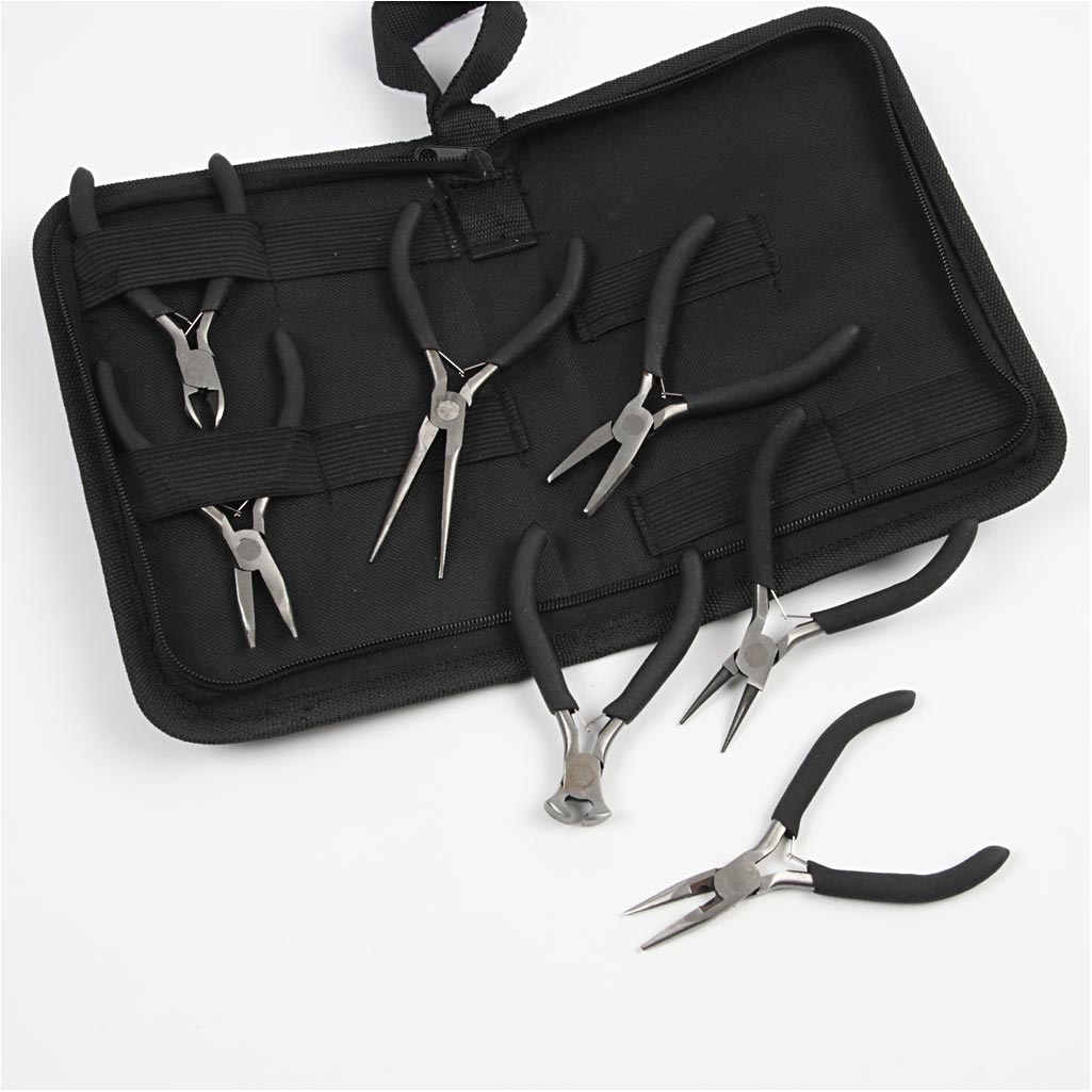 Pliers' Set, 7 pc/ 1 pack [HOB-13030]