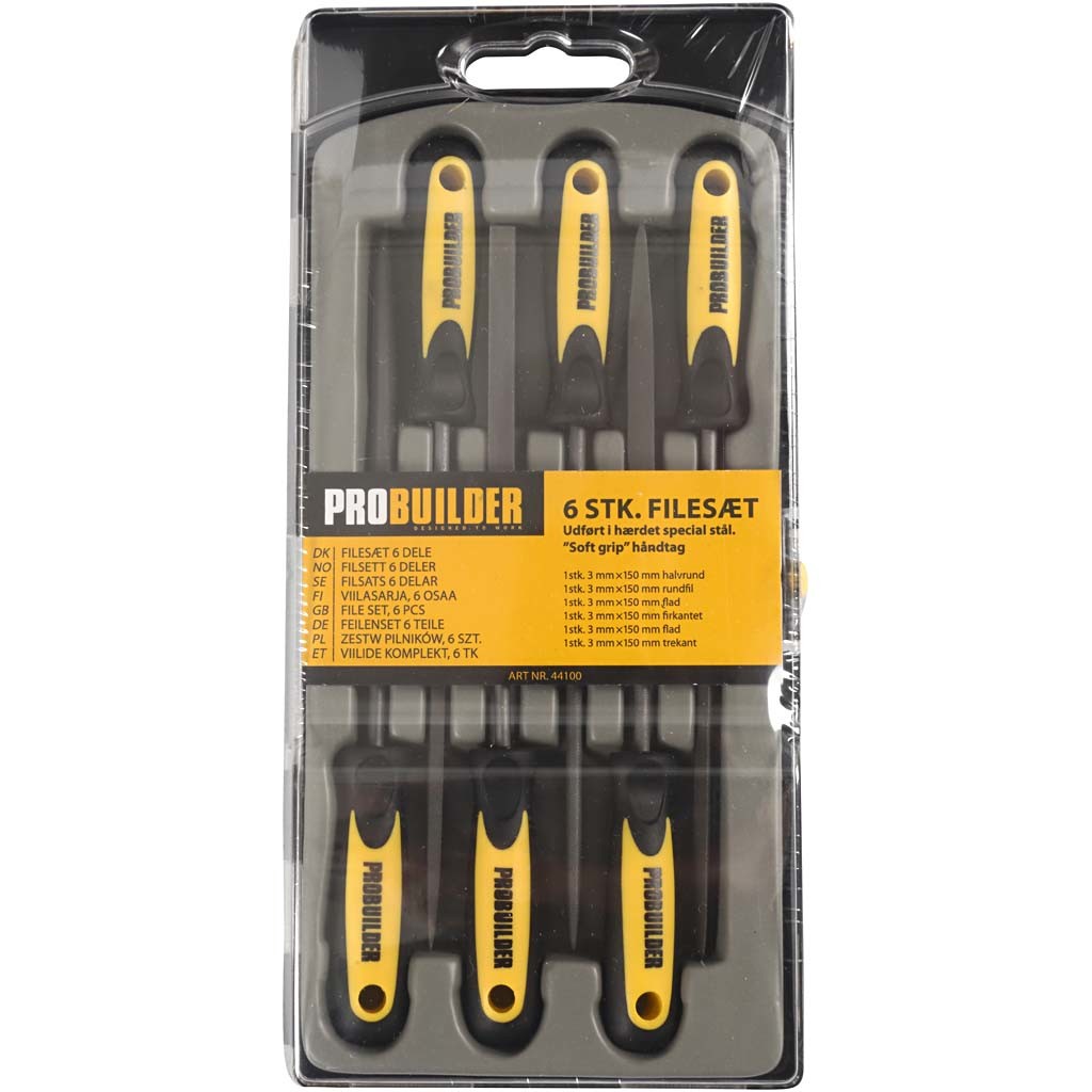 File Set, 6 pc/ 1 set [HOB-13085]