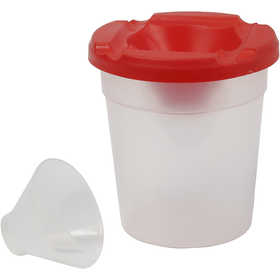 Non-Spill Paint Pot, H: 8,5 cm, dia. 8 cm, 250 ml, 1 pc [HOB-131760]