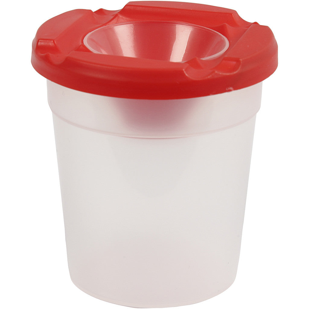 Non-Spill Paint Pot, H: 8,5 cm, dia. 8 cm, 250 ml, 1 pc [HOB-131760]