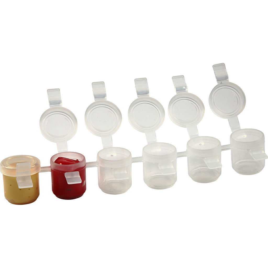 Paint Pot Strips, 20x6 pc/ 1 pack [HOB-13192]