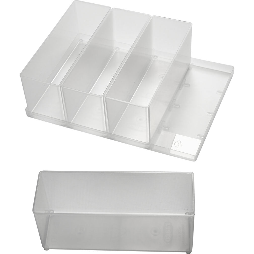 Insert Box, no. BA8-2, H: 80 mm, size 157x55 mm, 4 pc/ 1 pack [HOB-13412]