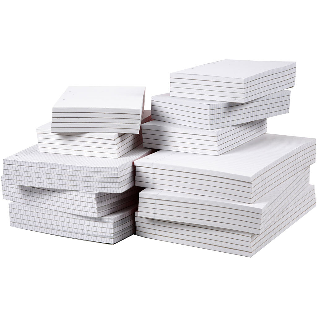 Writing Pads, nines, A4, 210x297 , 5 pc/ 1 pack [HOB-14092]