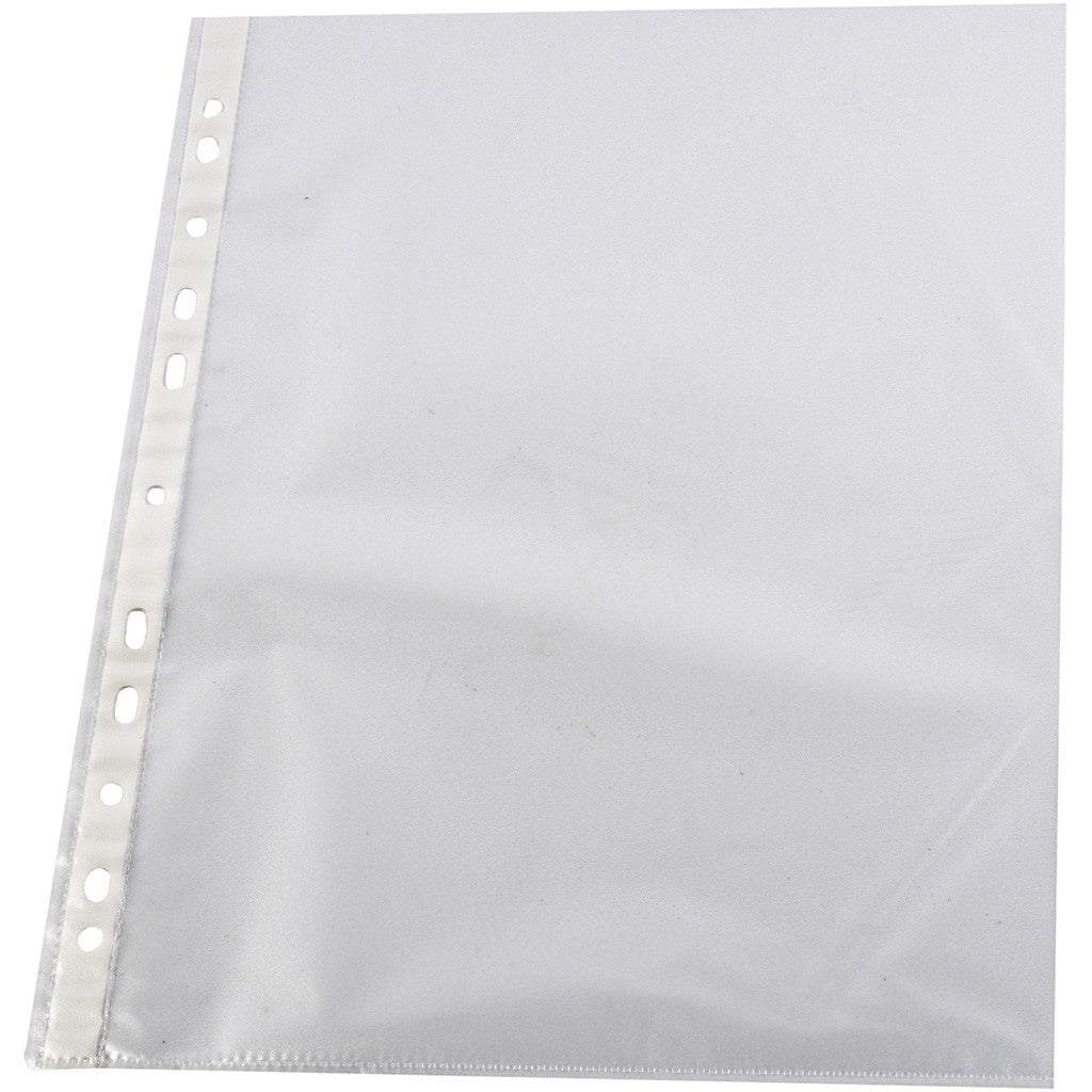 Plastic Pockets, A4, sheet 210x297 mm, 100 pc/ 1 pack [HOB-14120]