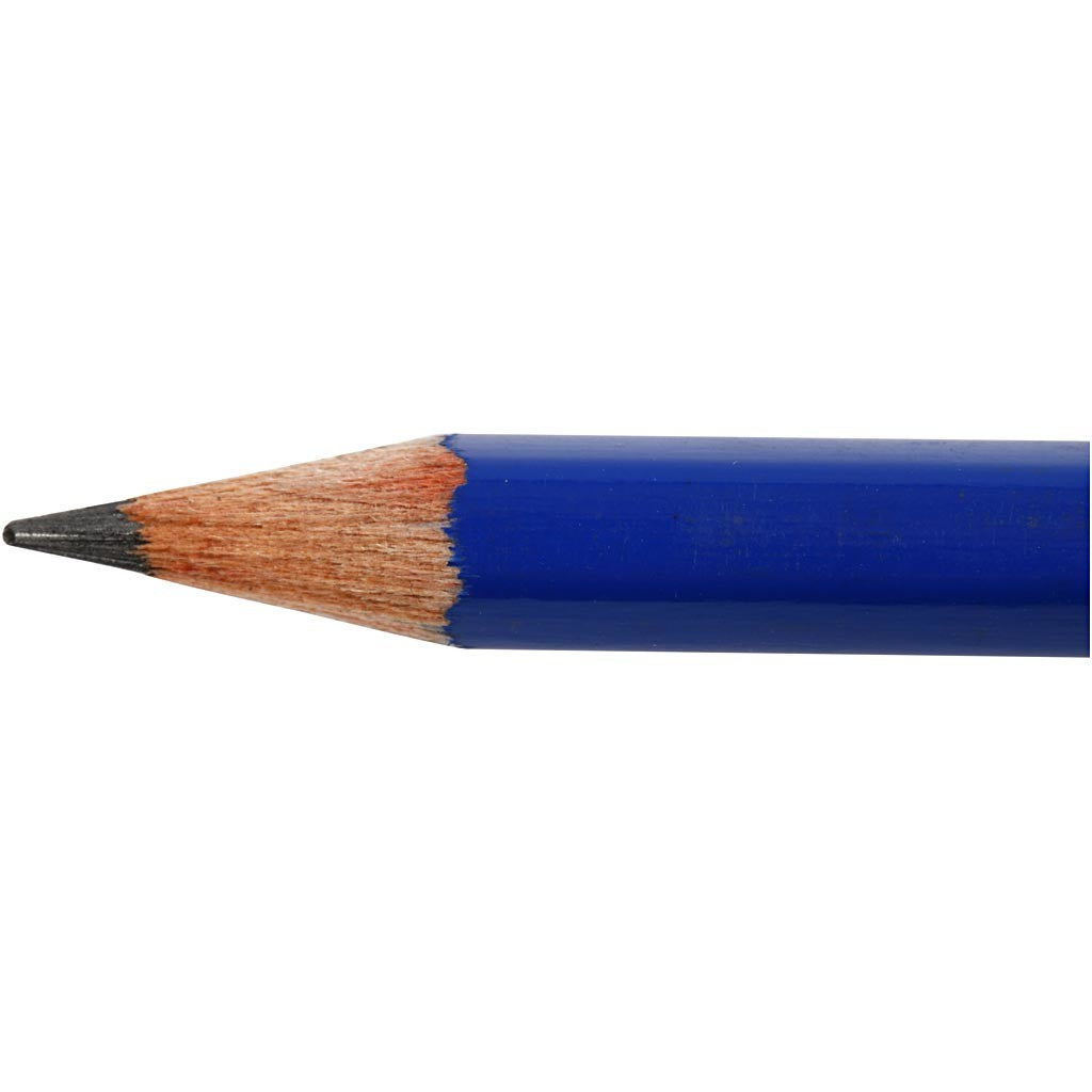 Robinson Pencils, dia. 6,8 mm, H, lead 2 mm, 12 pc/ 1 pack [HOB-14174]