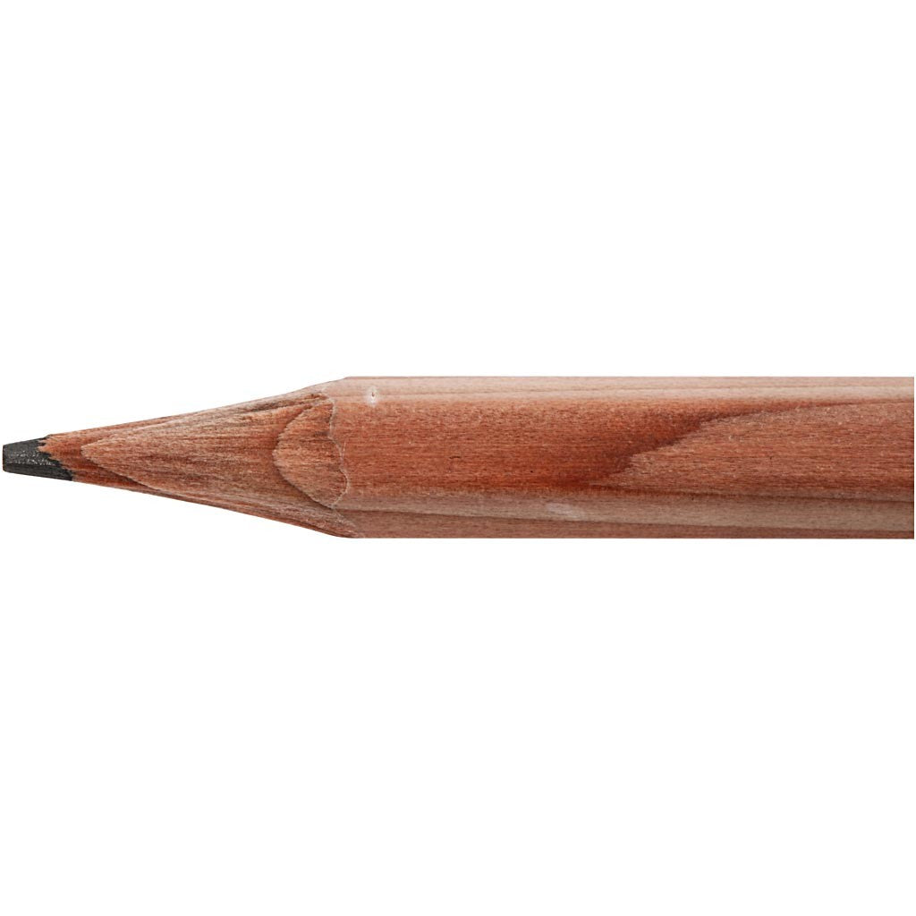 School Pencils, L: 18 cm, HB, thickness 7 mm, lead 2 mm, 12x12 pc/ 1 pack [HOB-14176]