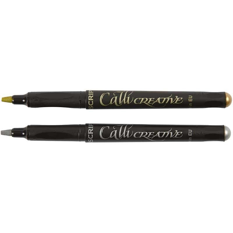Calligraphy Marker, thickness 2.4 mm, 2 pc/ 1 pack [HOB-14198]