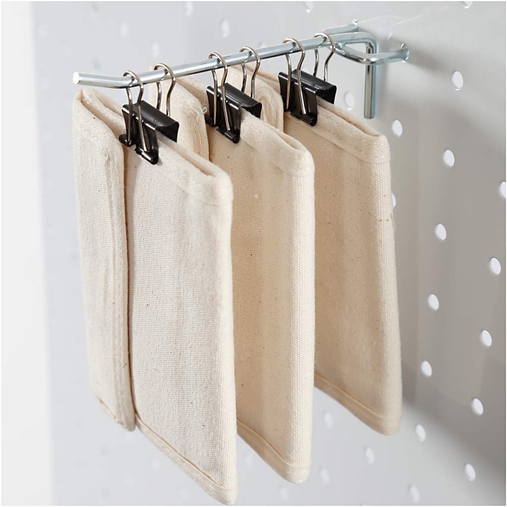 Foldback Clips, W: 19 mm, black, 40 pc/ 1 pack [HOB-14208]