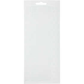 Stickers, borders, sheet 10x23 cm, white, 1 sheet [HOB-170027]
