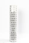 Gift wrap, bathhouse, W: 57 cm, 80 g, black, white, 150 m/ 1 roll [HOB-19014]