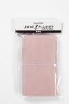 Planner, size 10x18x1,5 cm, elastic closure, rose, 1 pc [HOB-192663]