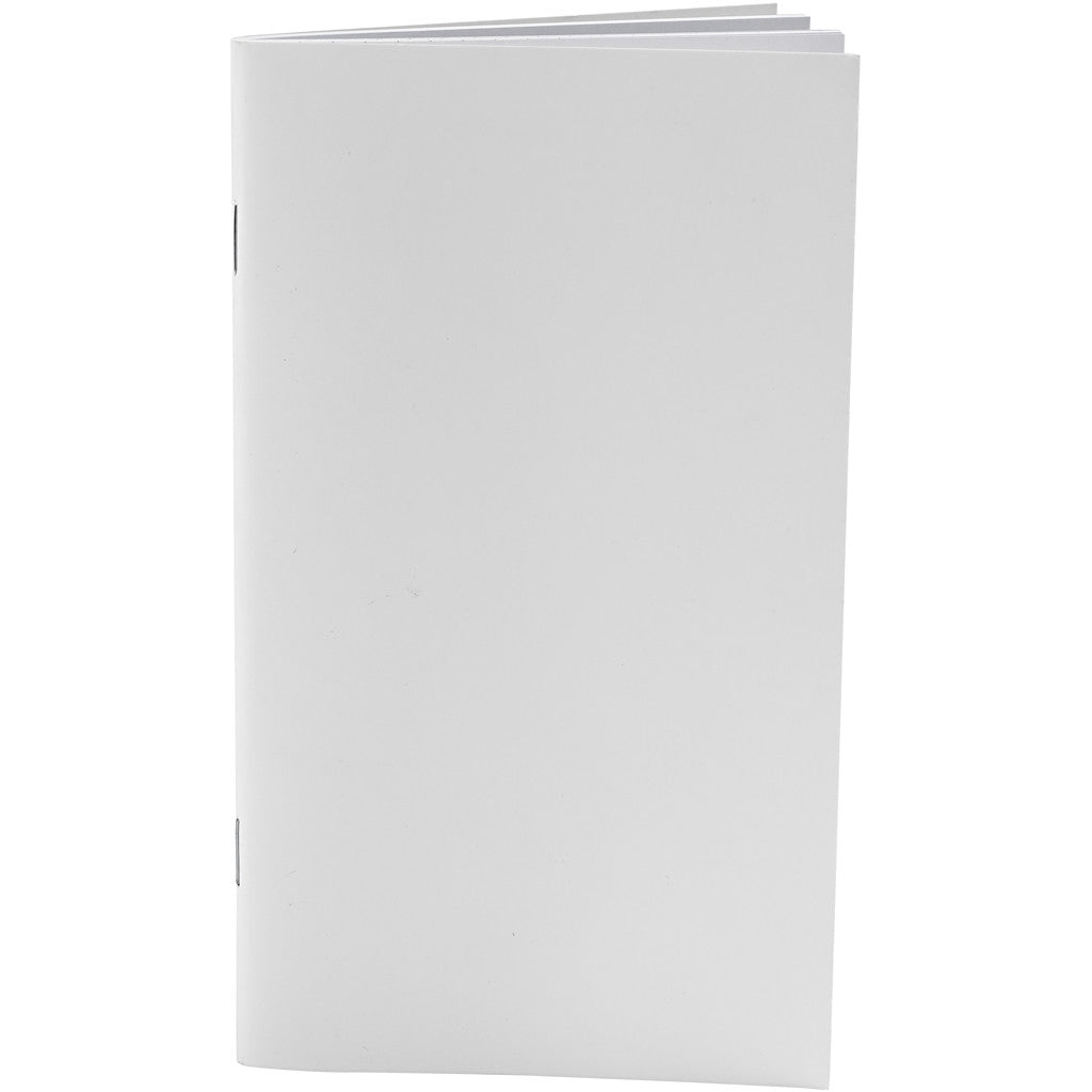 Notebook, size 9,5x16,6 cm, Number of pages 34, 100 g, white, 1 pc [HOB-192667]
