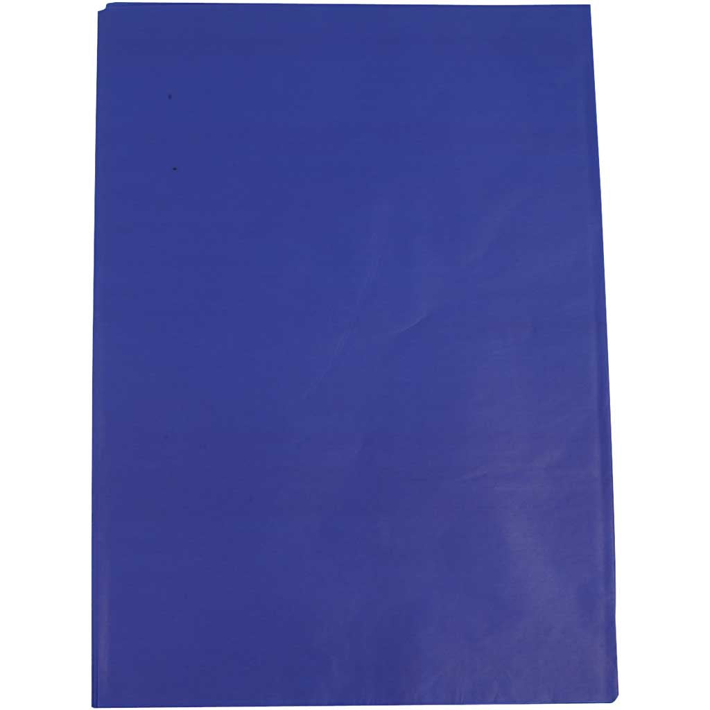 Tissue Paper, sheet 50x70 cm, 14 g, blue, 25sheets [HOB20866]