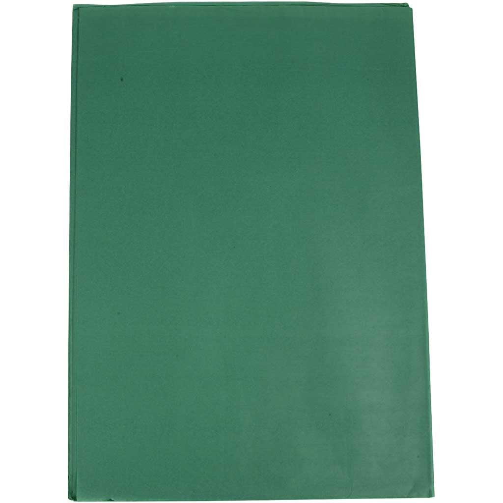 Tissue Paper, sheet 50x70 cm, 17 g, green, 25 sheet/ 1 pack [HOB-20867]