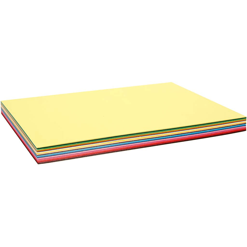 Creative Card, A5 148x210 mm, 180 g, asstd colours, 60mixed sheets [HOB214250]