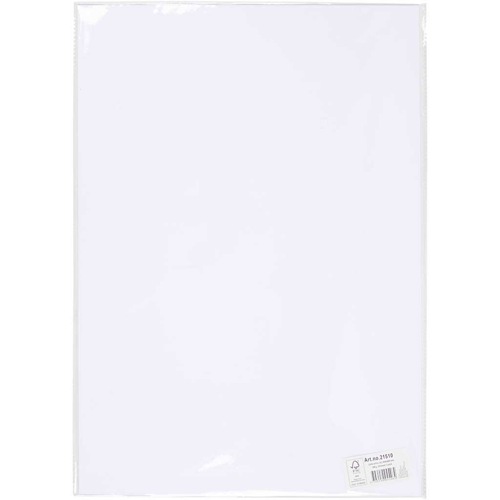 Card, A2, sheet 420x594 mm, 180 g, white, 10 sheet/ 1 pack [HOB-21510]