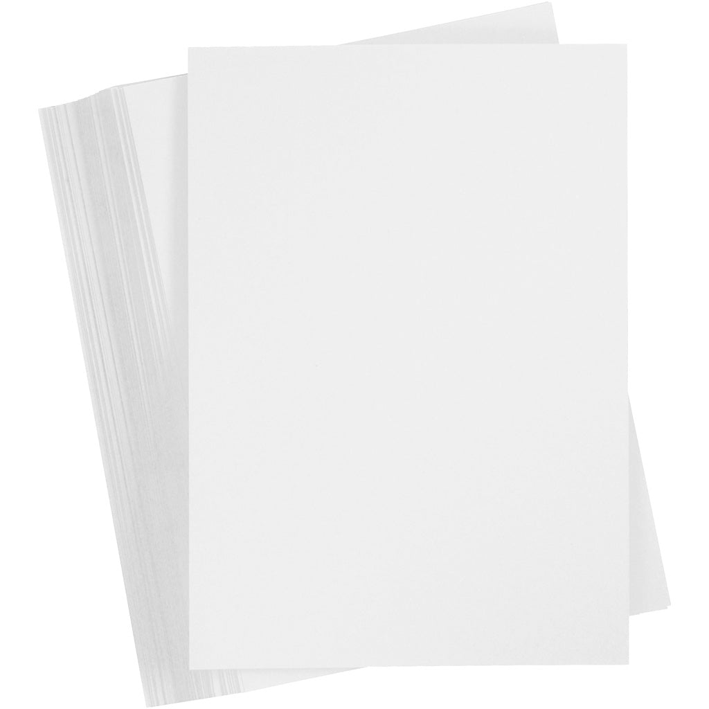 Card, A5 148x210 mm, 250 g, white, 100sheets [HOB21660]