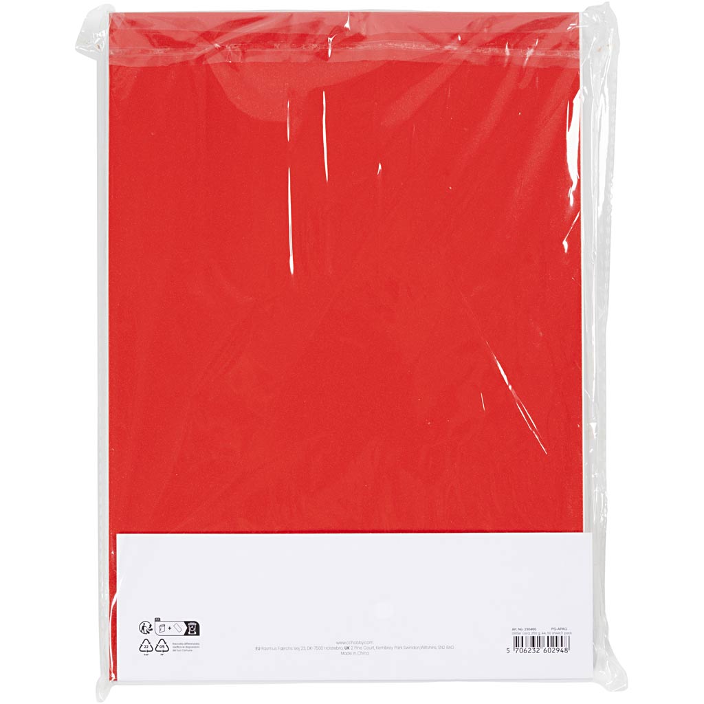 Glitter card, A4, 250 g, 50 sheet/ 1 pack [HOB-230460]