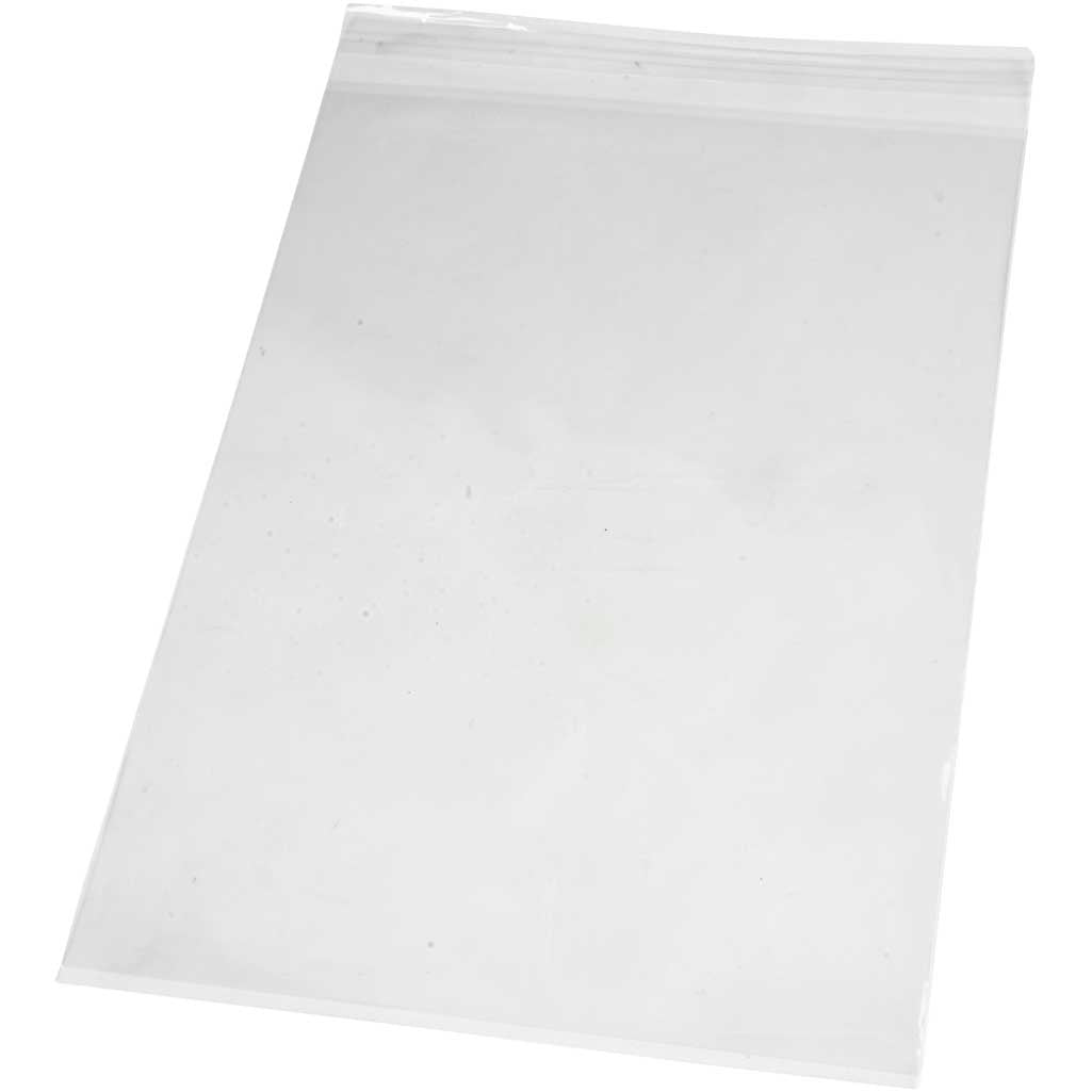 Cellophane Bag, H: 31,2 cm, W: 22,5 cm, thickness 25 my, 200 pc