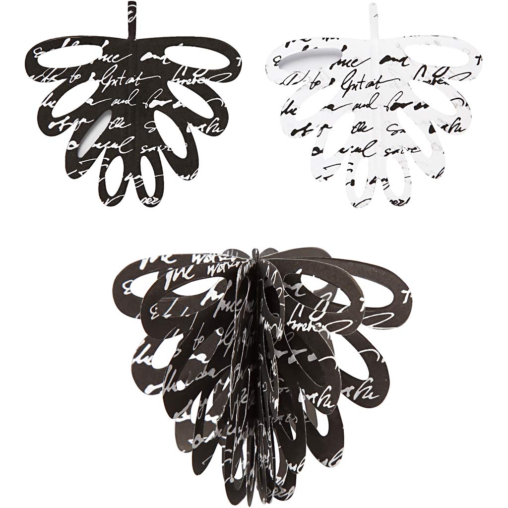 Paper Cones, H: 6,8 cm, 120 g, 6 pc